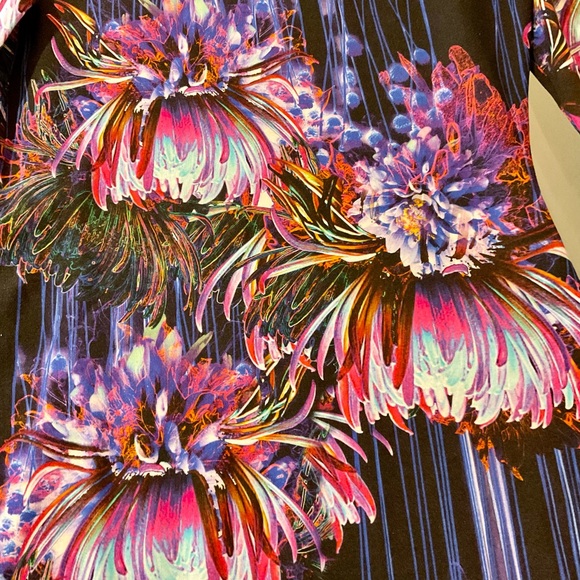 ROBERTOCAVALLI  GORGEUS COLOURS  dress. Excellent condition .size 38 - Picture 6 of 11